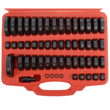 Load image into Gallery viewer, 52-in-1 Custom Bushing Driver Set | Transmission Wheel Axle Bearing Race and Seal Installer, Remover, Press Tool Kit