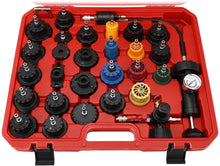 Load image into Gallery viewer, 33Pcs Radiator and Cap Pressure Tester Kit Vacuum Type Cooling System Kit